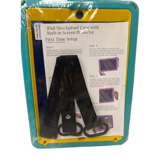 NEW Kids Sanimore iPad 5th 6th Generation Case Shockproof Bumper Stand 9.7 Green - Picture 1 of 4